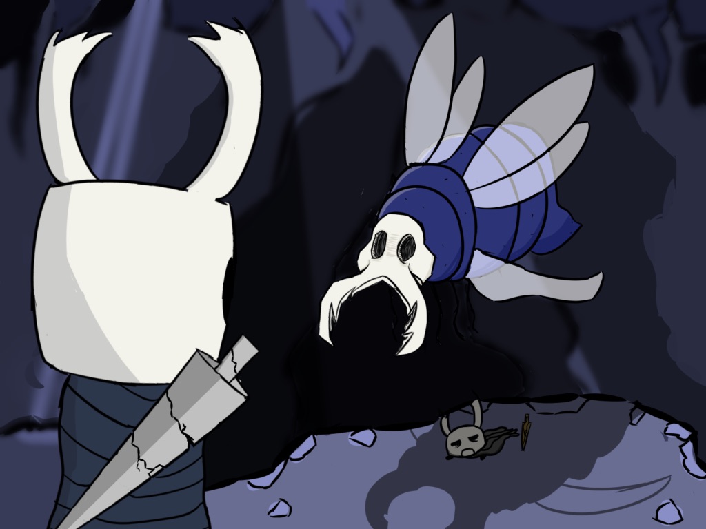 Vengefly-King-Greenpath-hollow-knight-bosses